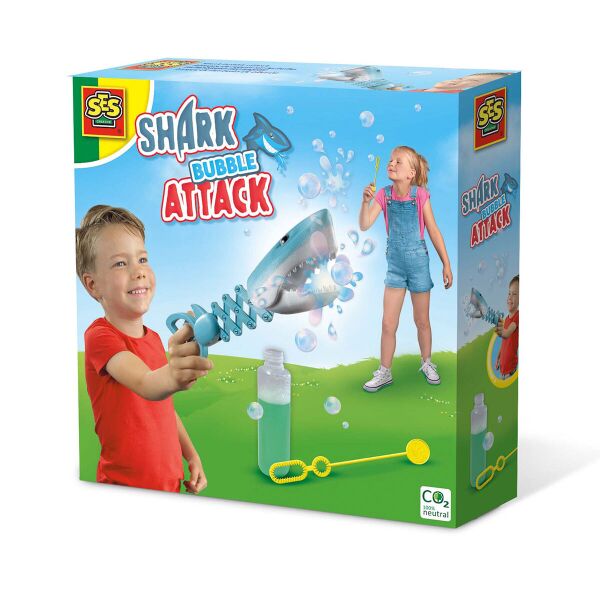 

Игровой набор с мыльными пузырями - АТАКА АКУЛЫ (мыльный раствор, аксессуары)