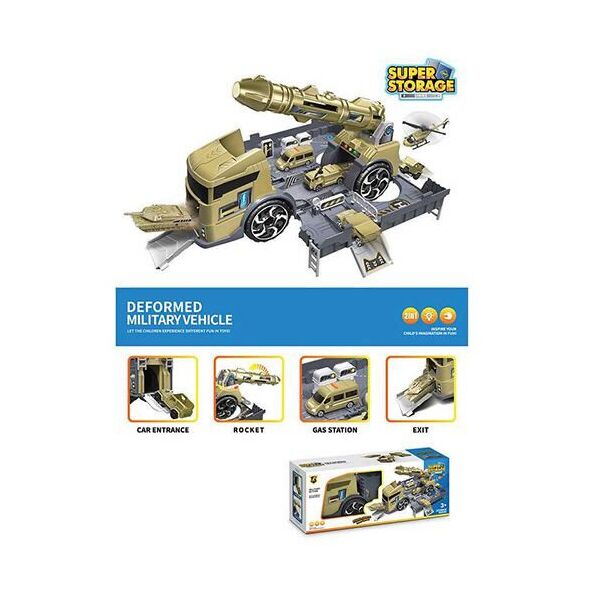 

Игровой набор "Военный трейлер"
