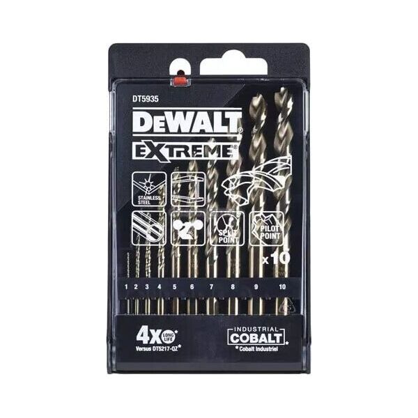 

Набор сверел по металлу DeWALT (DT5935)