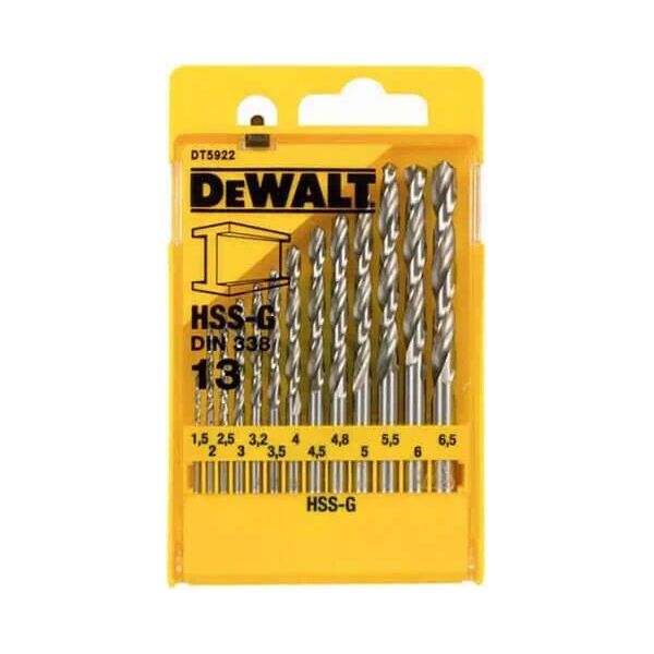 

Набор сверел по металлу DeWALT (DT5922)