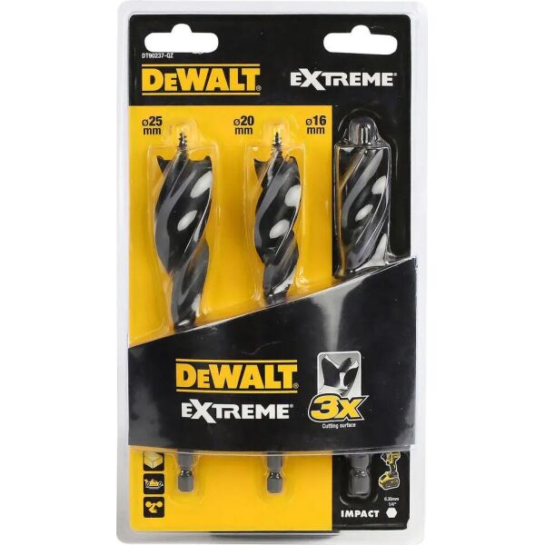 

Набор сверел по дереву DEWALT (DT90237)