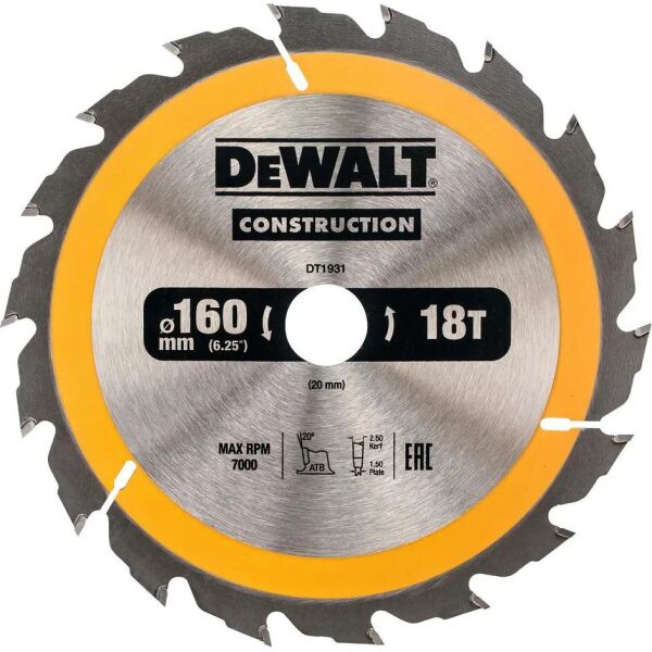 

Диск пильный DeWALT (DT1931)