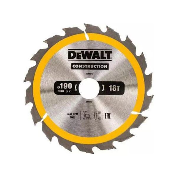 

Диск пильный DeWALT (DT1943)