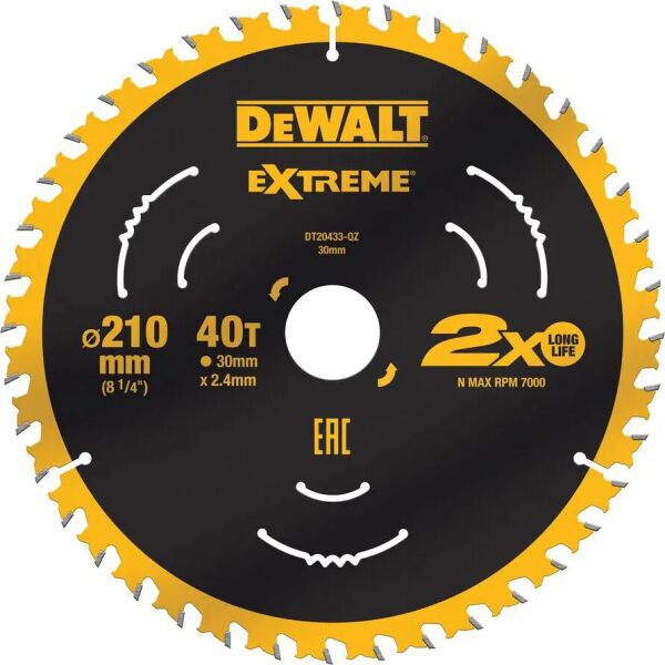 

Диск пильный DeWALT (DT20433)