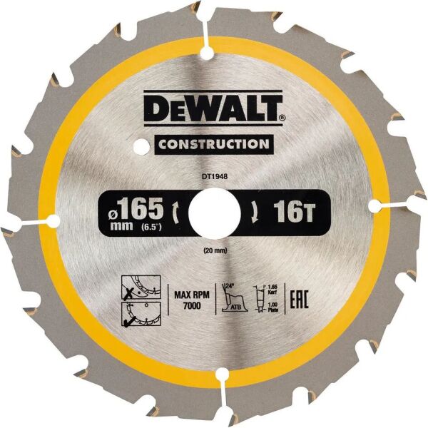 

Диск пильный DeWALT (DT1948)