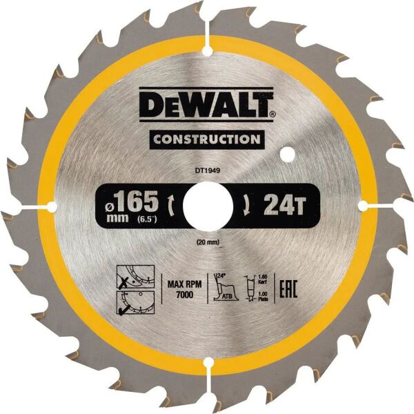 

Диск пильный DeWALT (DT1949)