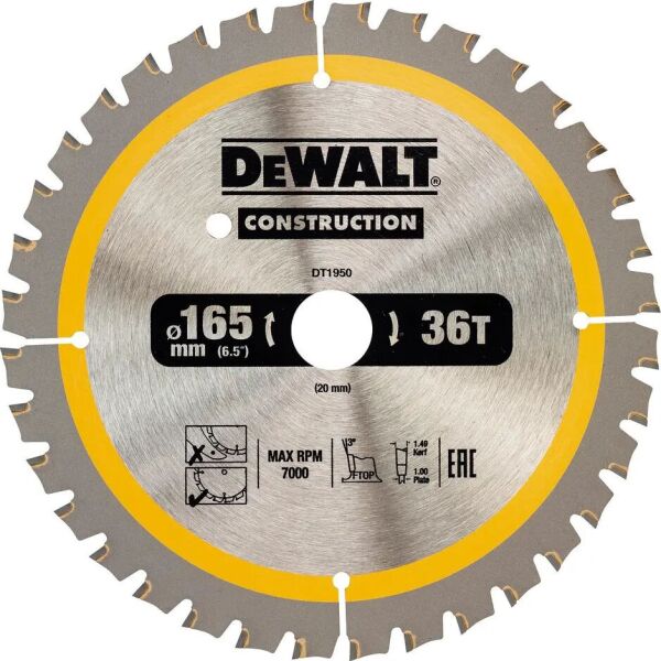 

Диск пильный DeWALT (DT1950)