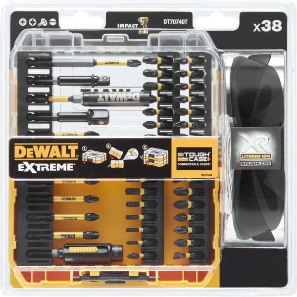 

Набор бит и насадок DeWALT (DT70740T)