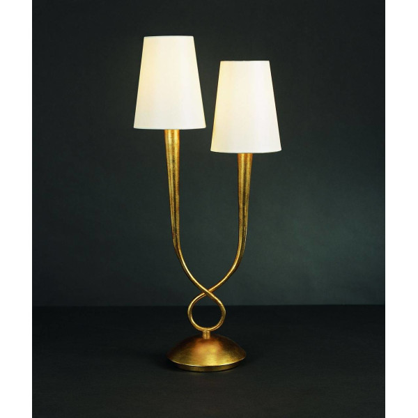 

Настольная лампа Mantra Paola Painted Gold 3546