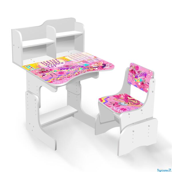 

Парта Joy ЛДСП ПШ 008 White-Pink (ЛДСП ПШ)