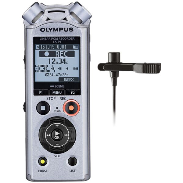 

Диктофон цифровой Olympus LS-P1 Lavalier Kit
