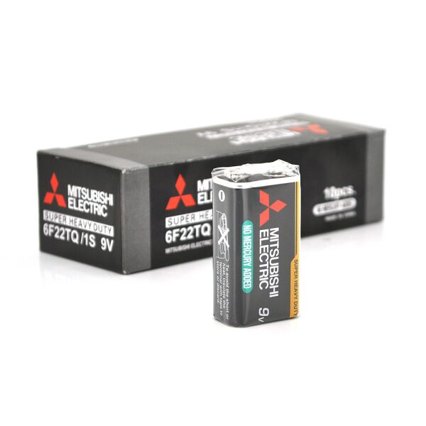

Батарейка Super Heavy Duty MITSUBISHI 9V 1S shrink pack,500pcs/ctn