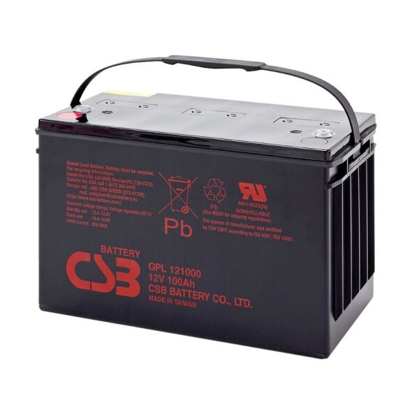 

Акумуляторна батарея CSB GPL121000, 12V 100Ah (343х168х215 (220)