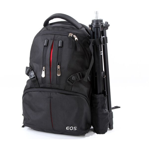 

Рюкзак для фотоаппарата Canon EOS Кенон с отделом для ноутбука 15,6" и дождевиком Черный (код: IBF020B1)