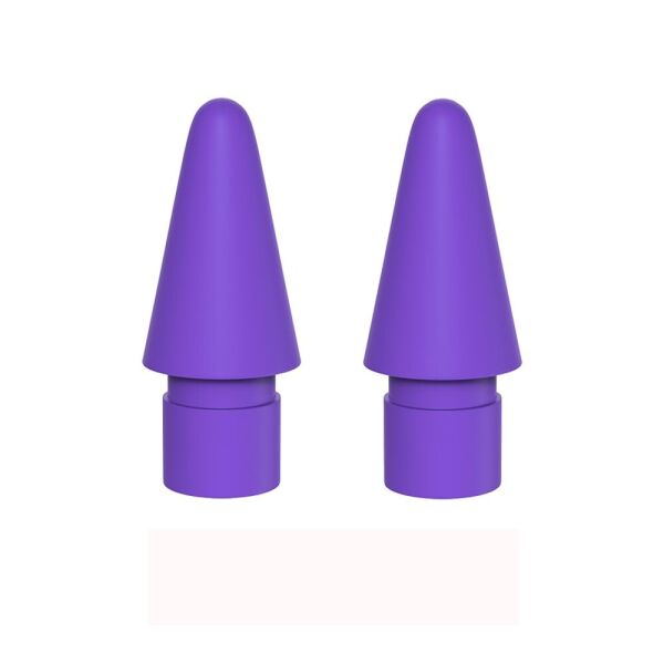 

Наконечник Goojodoq для стилуса Apple Pencil (1-2 поколение) (2шт) Purple