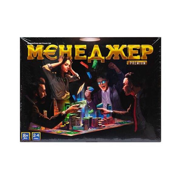 

Настольная игра Менеджер Premium УКР Danko Toys G-ManP-01-01U