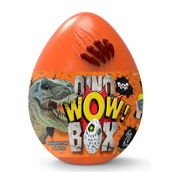 

Набор креативного творчества Яйцо «Dino WOW Box», русский, 38*25см (2шт)
