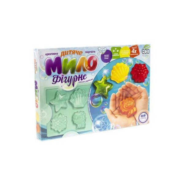 

Набор для творчества "Детское мыло фигурное", маленькое, укр., в кор. 28*20*3см (12шт)