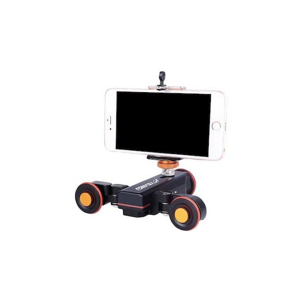 

Тележка операторская Yelangu L4X с пультом (autodolly) для фотоаппарата, экшен-камеры, смартфона