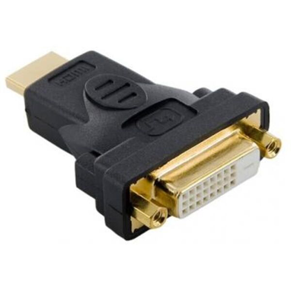 

Переходник Atcom (9155) DVI(F)-HDMI(M) Black 24pin