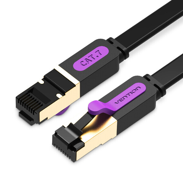 

Патч-корд Vention CAT7 SSTP Ethernet, 3 m, Black (ICABI)