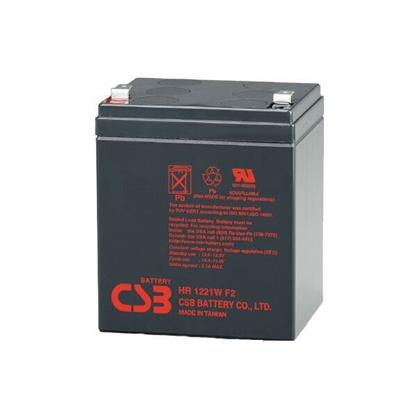 

Аккумуляторная батарея CSB 12V 5AH (HR1221W) AGM