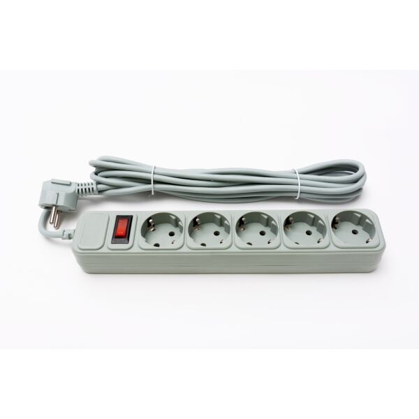 

Фильтр питания ProLogix (PRS-050P5-45G) 5 розеток, 4.5 м, серый