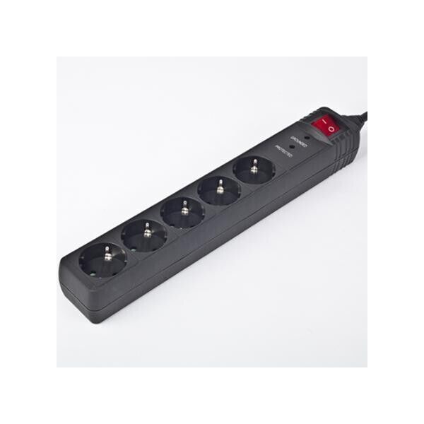 

Сетевой фильтр EnerGenie SPG5-C-5 5 розеток, 1,5 м, Black