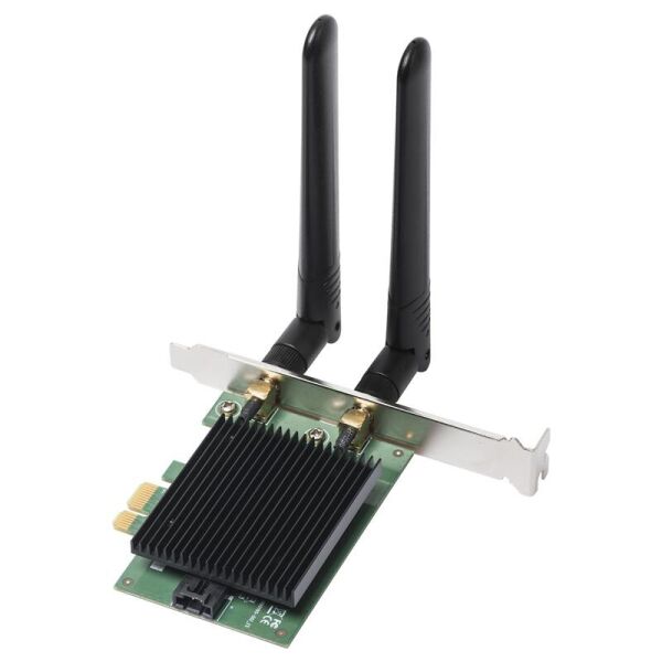 

Беспроводной адаптер Edimax EW-7833AXP (AX3000, PCIe, Wi-Fi 6, Bluetooth 5.0, OFDMA, MU-MIMO)