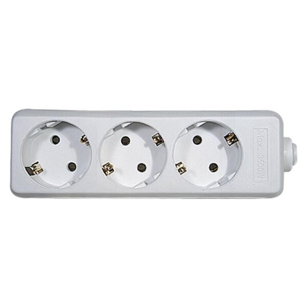 

Колодка удлинителя Emos (P0320) 3 розетки White