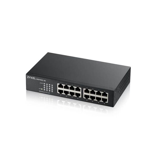 

Коммутатор ZYXEL GS1100-16 (GS1100-16-EU0103F) (16xGE, rackmount)