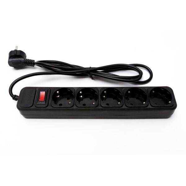 

Фильтр питания ProLogix (PRS-050P5-18B) 5 розеток, 1.8 м, черный