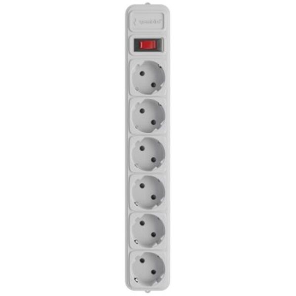 

Фильтр питания Gembird Power Cube 6 розеток 4,5м (SPG6-G-15G) серый
