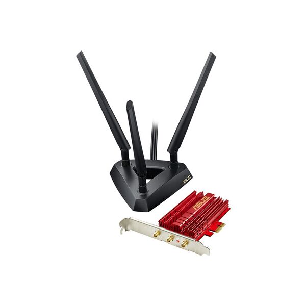 

Беспроводной адаптер Asus PCE-AC68 (AC1900, broadcom, 3 внешних антенны)