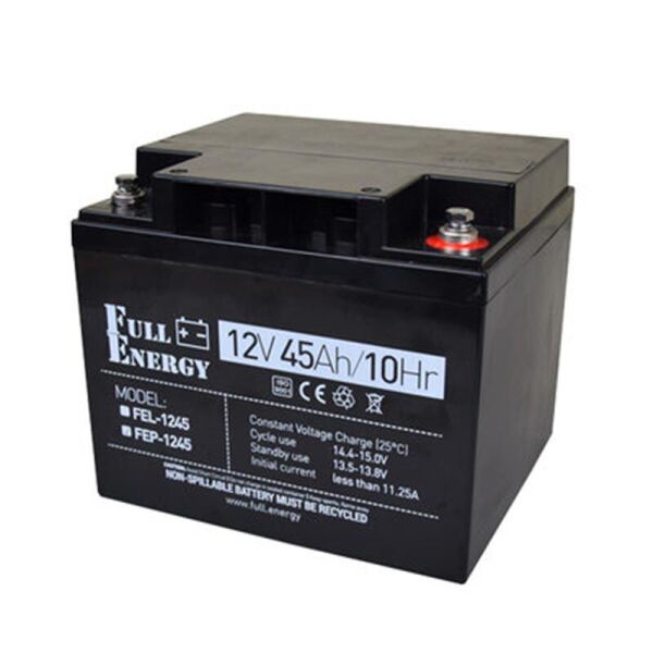 

Аккумуляторная батарея Full Energy FEP-1245 12V 45AH (FEP-1245) AGM