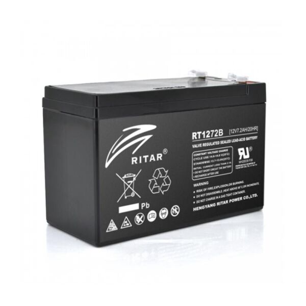 

Аккумуляторная батарея Ritar 12V 7.2AH (RT1272B/08220) AGM