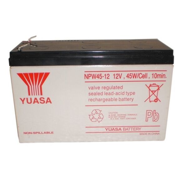 

Аккумуляторная батарея Yuasa 12V 9AH (NPW45-12/06367) AGM