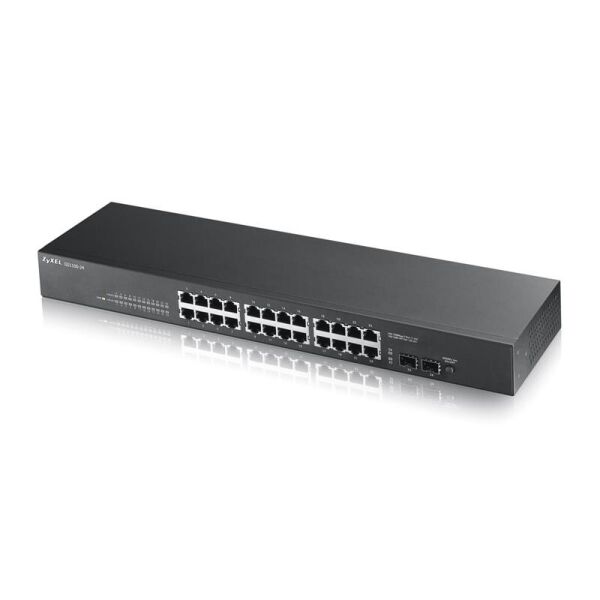 

Коммутатор ZYXEL GS1100-24 (GS1100-24-EU0103F) (24xGE, 2xSFP)