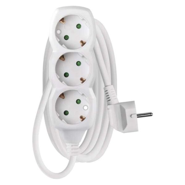

Фильтр питания Emos (P0322) 3 розетки, 2м, White