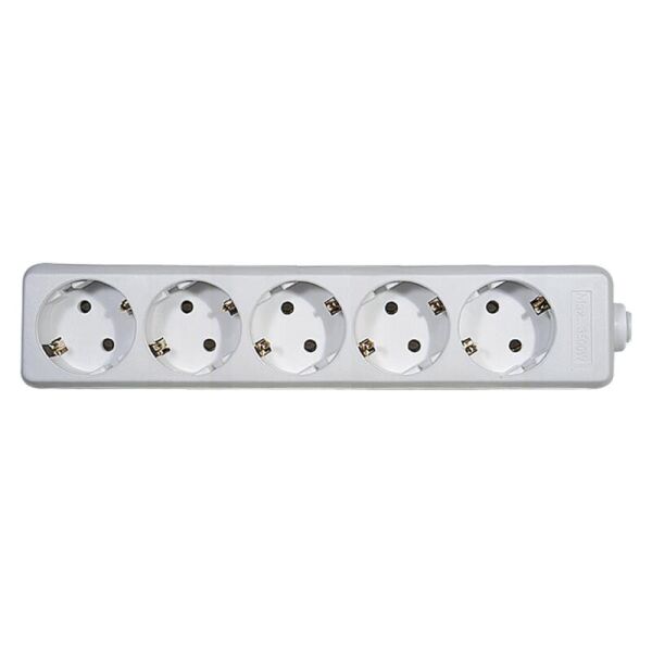 

Колодка удлинителя Emos (P0520) 5 розеток White