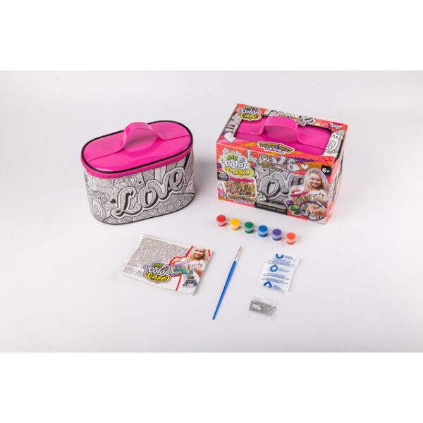 

Набор для творчества "My Color Case", косметичка-раскраска, в кор. 21*14*12см (5шт)