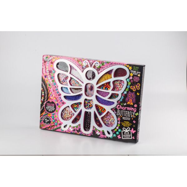 

Набор для творчества, бисер "Charming Butterfiy", в кор. 31*41*3см (5шт)