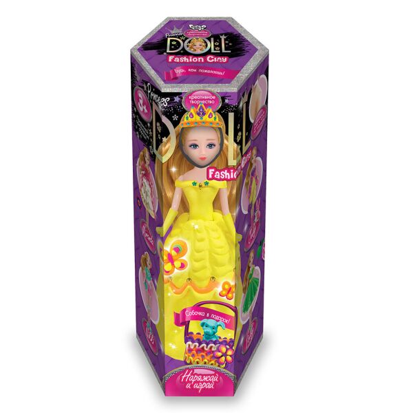 

Набор креативного творчества "Princess doll" 2 бол., рус., в кор. 26*11*10см (8шт)