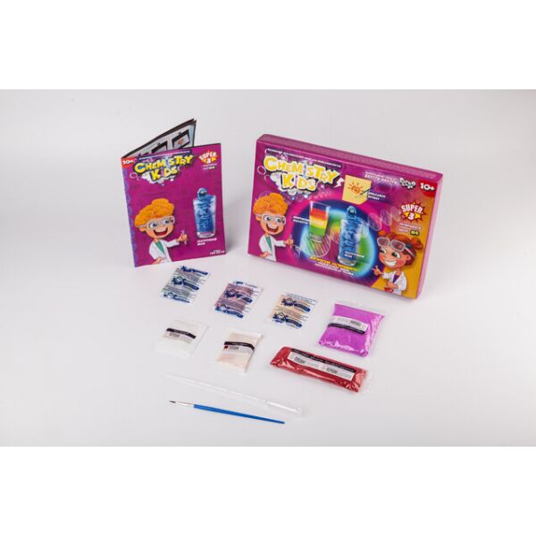 

Набор для проведения опытов "Chemistry kids 4", эконом., рус., в кор. 28*20*3см (8шт)