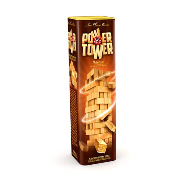 

Игра наст. VEGA "POWER TOWER", в тубусе 31*9*9см (6шт)