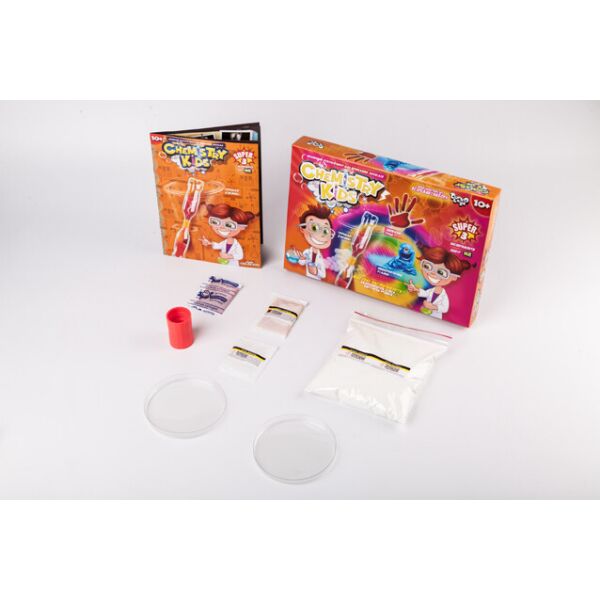 

Набор для проведения опытов "Chemistry kids 2", эконом., укр., в кор. 28*20*3см (8шт)