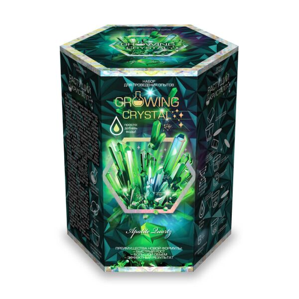 

Набор для проведения опытов "Growing Crystal 2", рус., в кор. 14*12*10см (8шт)