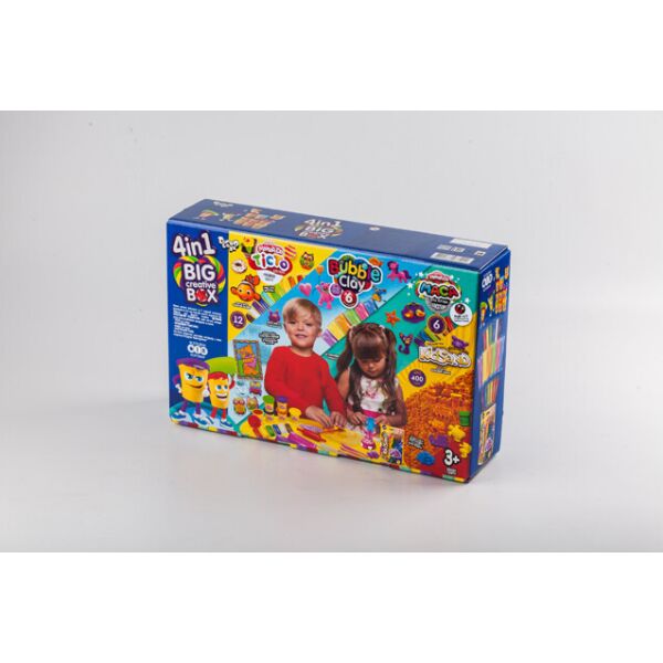

Набор для творчества "Big Creative Box", укр., 4 в 1, в кор. 34*23*9см (4шт)
