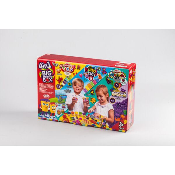 

Набор для творчества "Big Creative Box", рус., 4 в 1, в кор. 34*23*9см (4шт)
