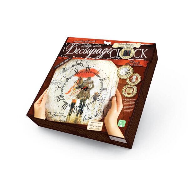 

Часы "Decoupage Clock" (29,7*29,7см), в кор. 32*32*4см (10шт)